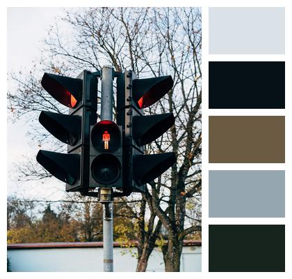 Road Automobile Traffic Light Image